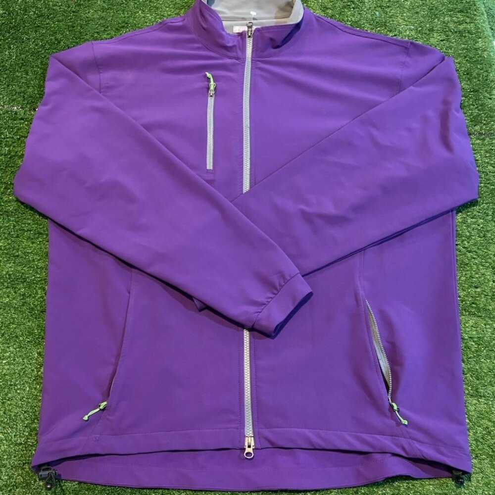 Peter Millar Purple Lightweight Shirt Jacket